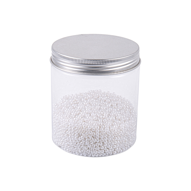 White Pearl style 3.0mm Embroidery Glass Beads